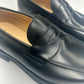 Black calf loafer